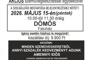 Szemüveg rendelése helyben