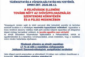 III. fokozatú ivóvíz-korlátozás
